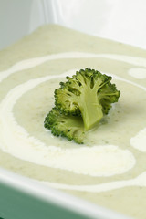 Broccoli cream soup