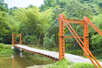 suspension bridge; Blanchisseuse; Trinidad