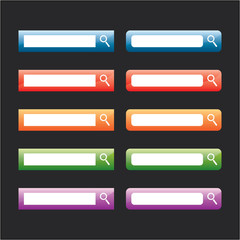 Fototapeta premium Search Bars