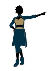 Jasmine Silhouette Illustration