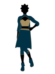 Jasmine Silhouette Illustration