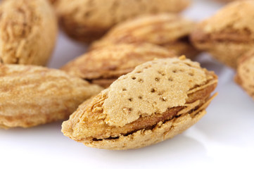 Almonds in shell