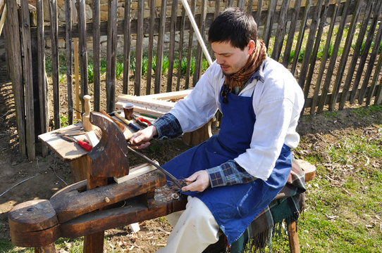 Making rake, handmake