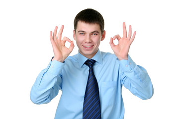 Successful businessman