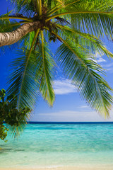 Naklejka premium Tropical Paradise at Maldives