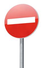 Einbahnstraße one-way street