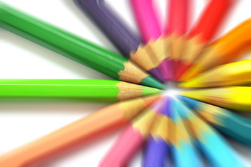 Fototapeta premium Color pencils