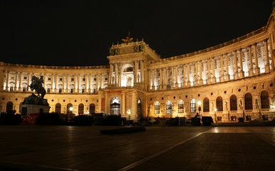 Obraz premium Neue Burg der Wiener Hofburg