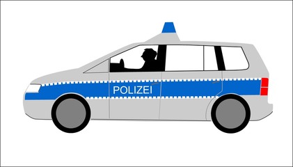 Streifenwagen © dreibirnen
