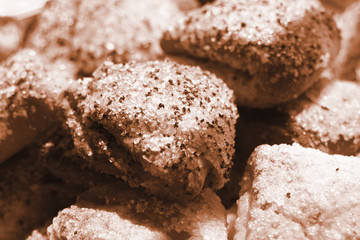 sepia sugar coockie