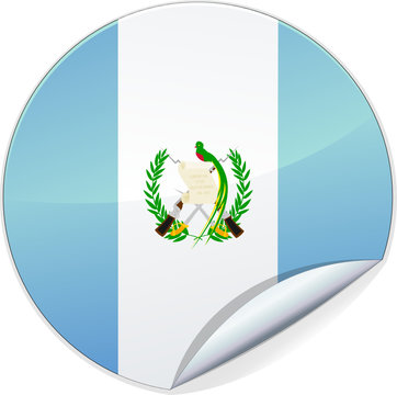 Sticker du Guatemala (détouré)