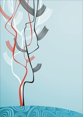 Ornamented background