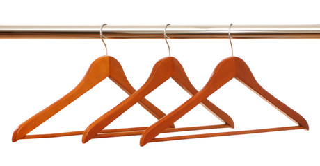 Hngers on a clothes rail