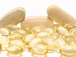 Vitamins Close-up
