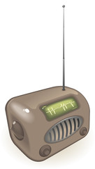 Retro radio