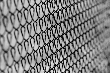 chain link fence background