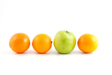 Apple and oranges