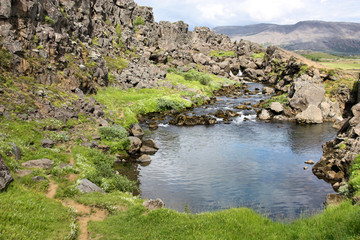 Thingvellir National Park in Iceland