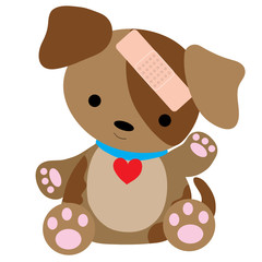 Puppy Bandaid