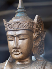 Fototapeta na wymiar Buddha Figur