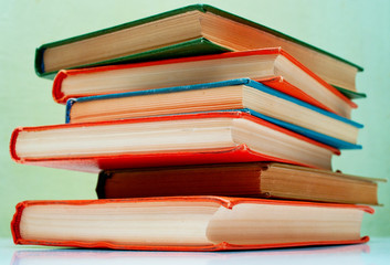 Pile of old books