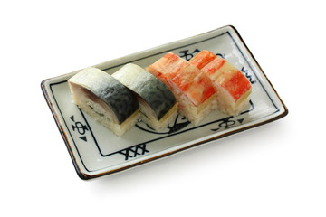 Oshizushi,a type of japanese traditional sushi