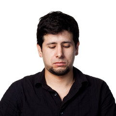 Young hispanic man