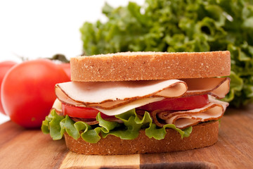 Turkey breast sandwich