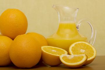 Oranges and orange juice