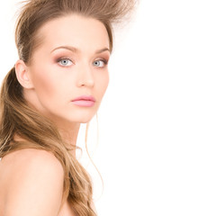 Naklejka premium lovely woman