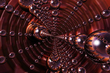 Sfondo astratto cromo © Dreaming Andy