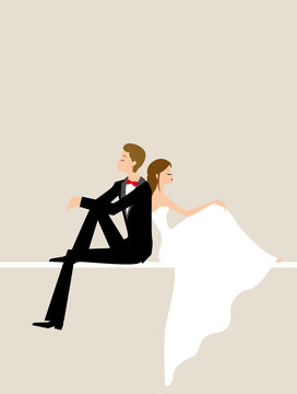 Fiance and the bride