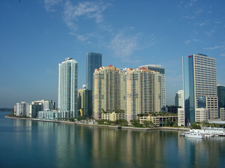 Fototapeta na wymiar Wieżowce w Miami