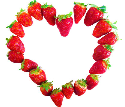 Coeur de fraises