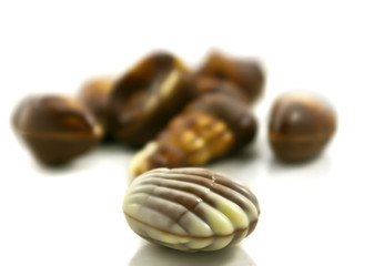 Chocolate seashells