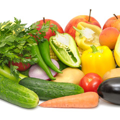 vegetables and fruits