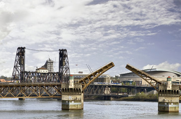 City Bridges Over RIver