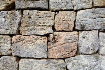 ancient dry stone wall 03