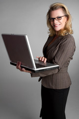 Laptop Businesswoman