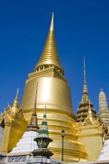 Golden Stupa in Bangkok , Thailand.