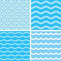 Seamless wave patterns
