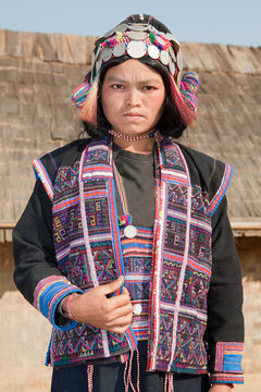 ethnische Gruppe Silo in Laos