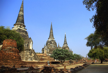 Naklejka premium Ancient Buddhist temples