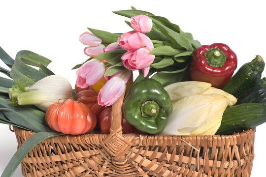 panier de l&eacute;gumes de saison