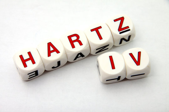 Hartz IV Würfel Rot