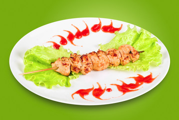 chicken meat kebab