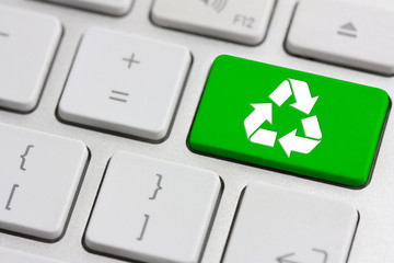 recycle on keyboard