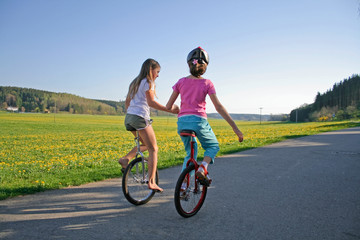 unicycle friends