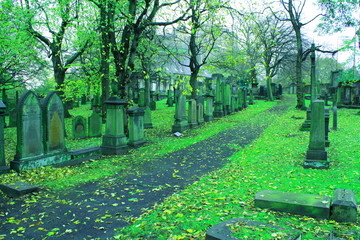 Fototapeta na wymiar Edinburgh Cementery