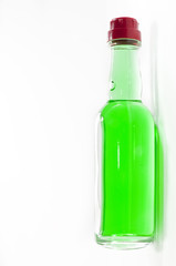 MiniBar bottles with alcohol